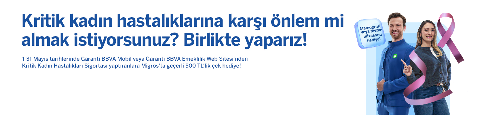Kritik Kadın Hastalıkları Sigortası Kampanyası