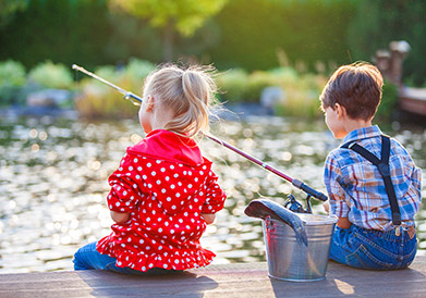 Çocuklarımızla Birlikte Balık Tutmanın Keyfini Çıkarıyoruz!